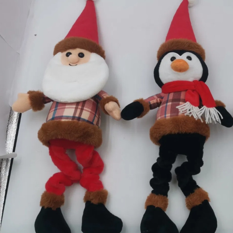 Série de Natal Pinguim Fofo Brinquedo de Pelúcia Presente de Natal