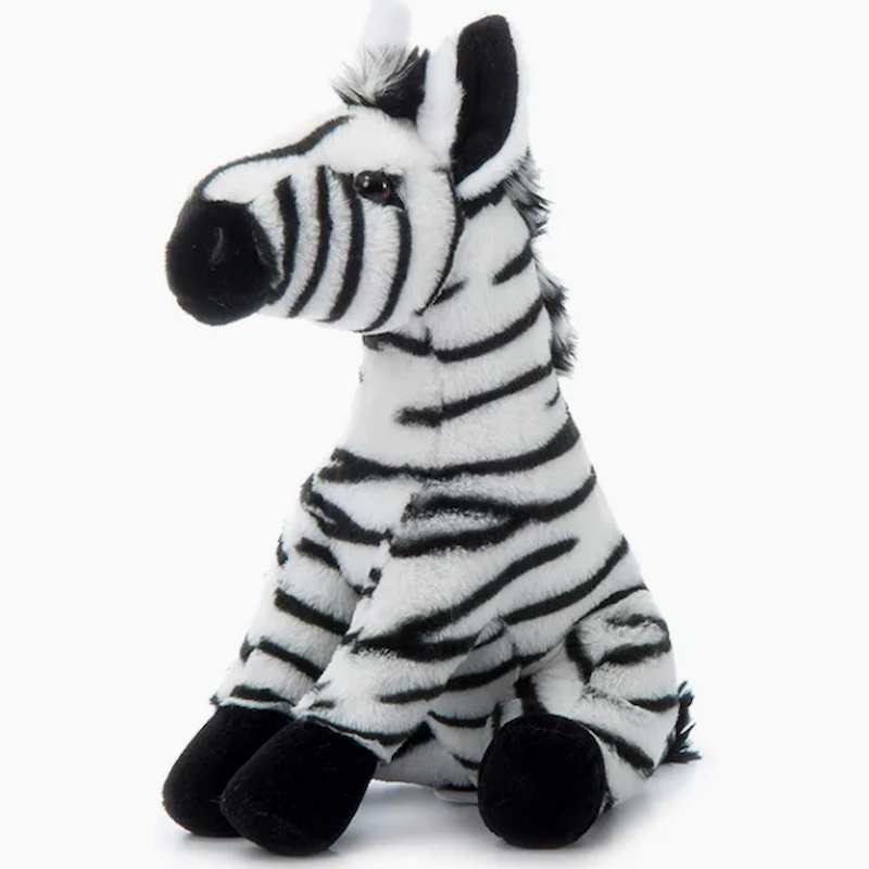 Zebra de pelúcia de animais de pelúcia